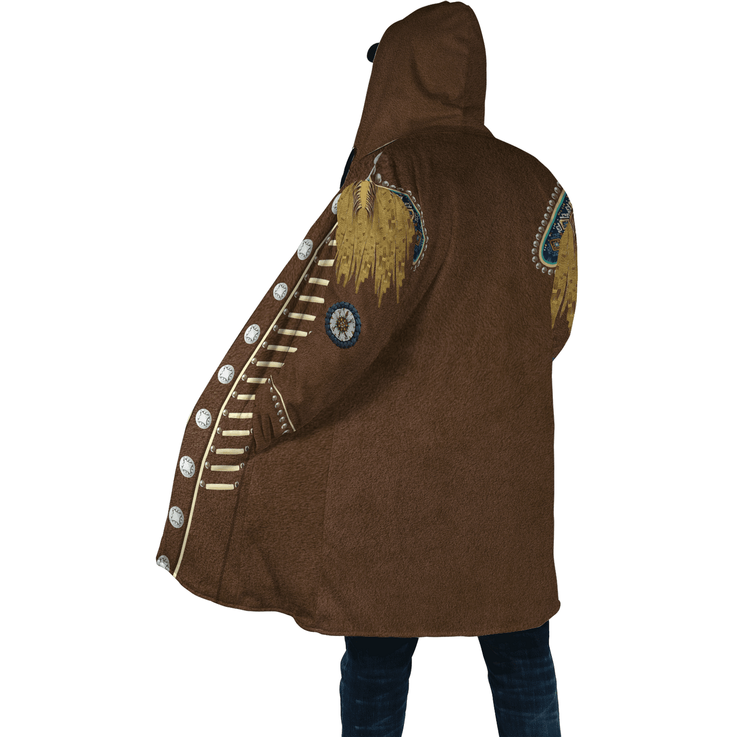 Cowboy Jacket No20 Cosplay 3D Over Printed Unisex Deluxe Hoodie ML