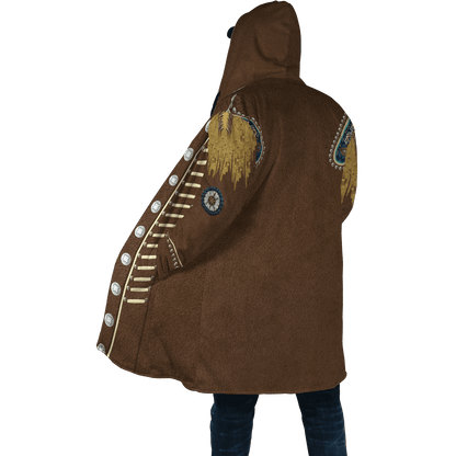 Cowboy Jacket No20 Cosplay 3D Over Printed Unisex Deluxe Hoodie ML