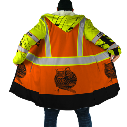 Electrician And Lineman Personalized Safety 3D All Over Printed Premium Unisex Hoodie ML