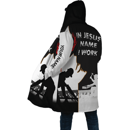 Personalized Name Carpenter 3D All Over Printed Unisex Shirts In Jesus Name I Work