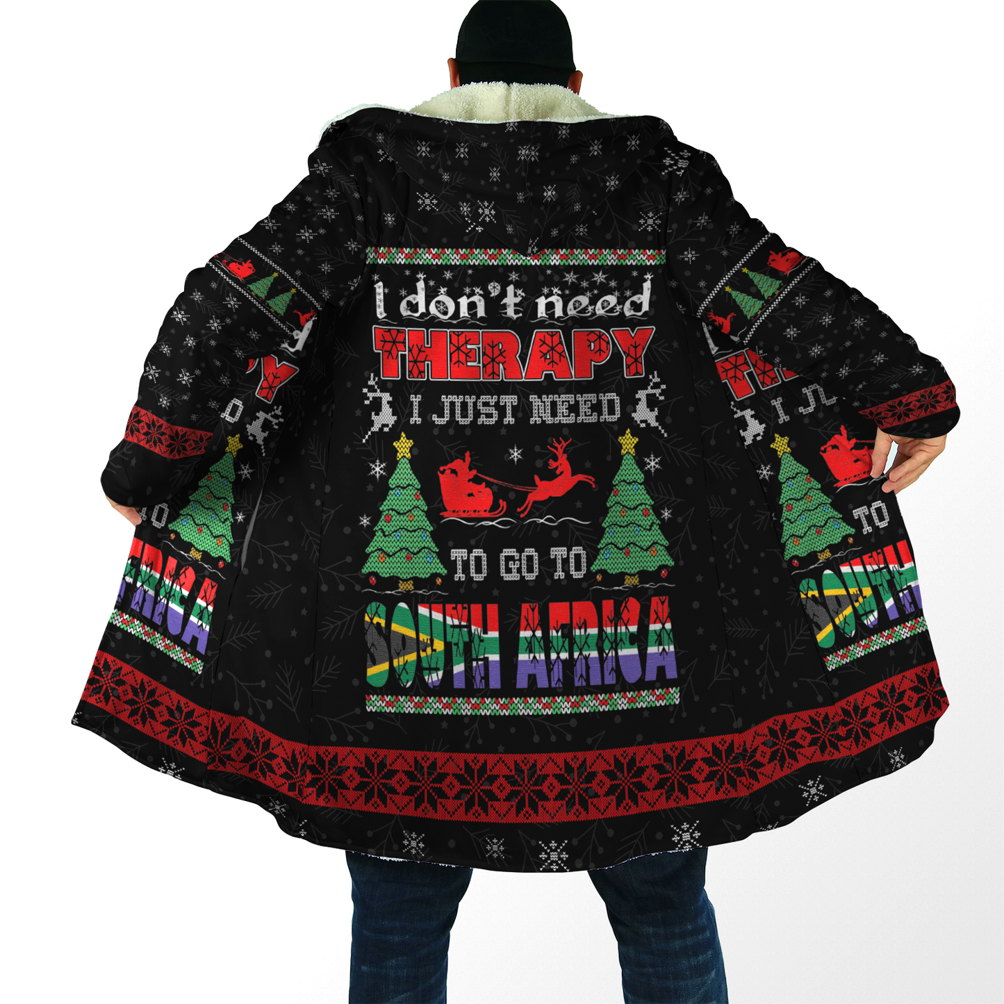 I Don’t Need Therapy I Just Need To Go To South Africa 3D Over Printed Hoodie DA30072102