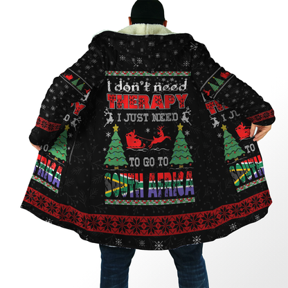 I Don’t Need Therapy I Just Need To Go To South Africa 3D Over Printed Hoodie DA30072102