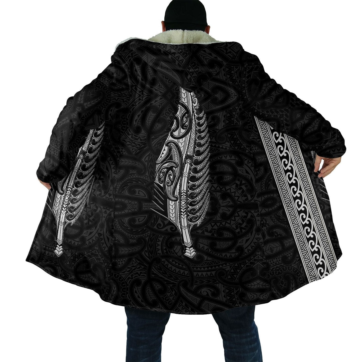 Maori Silver Fern White 3D Printed Unisex Shirts