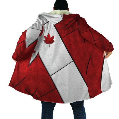 Canada Day No20 Personalized Name Pullover Premium Unisex Hoodie Maple Leaf