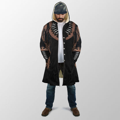 Cowboy Jacket No19 Cosplay 3D Over Printed Unisex Deluxe Hoodie ML