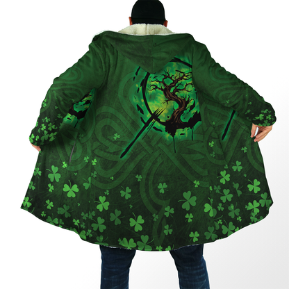 Premium Unisex Hoodie Irish St.Patrick Custom Name Tree Of Life ML