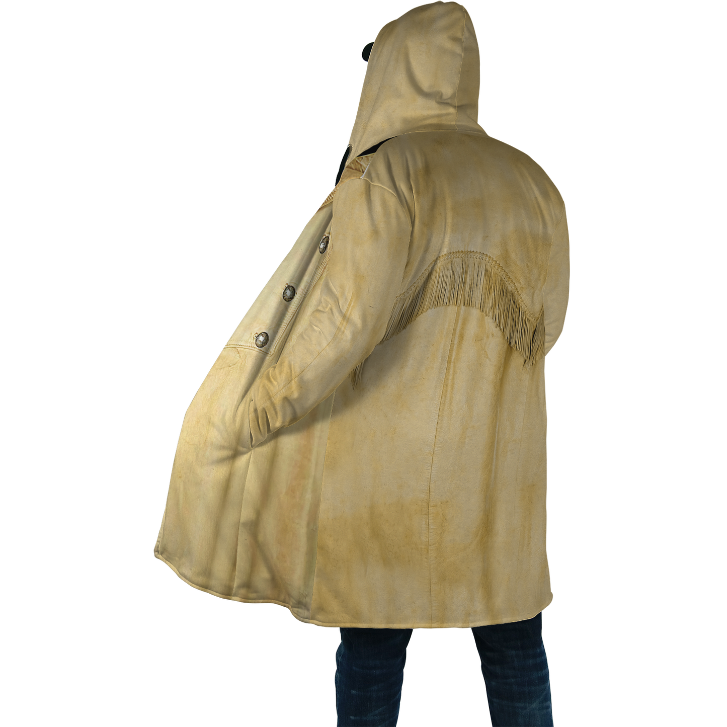 Cowboy Jacket No30 Cosplay 3D Over Printed Unisex Deluxe Hoodie ML