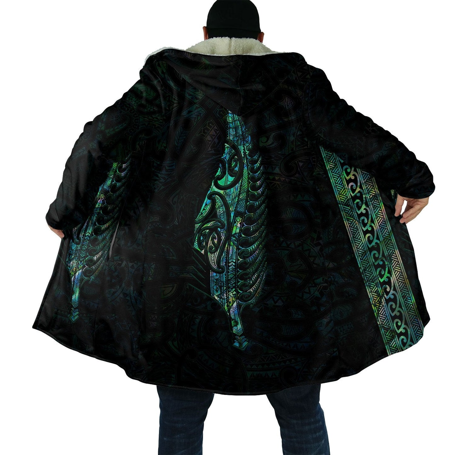Maori Silver Fern Paua Shell 3D All Over Printed Unisex Shirts
