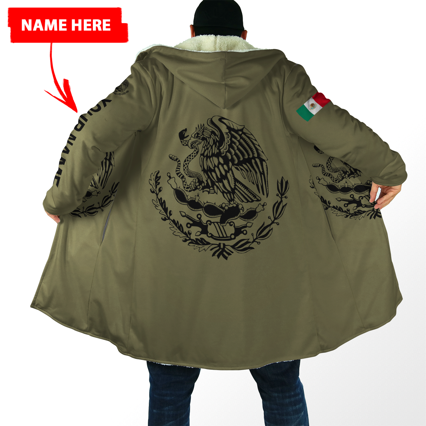 Mexican Customize 3D All Over Printed Unisex Hoodie