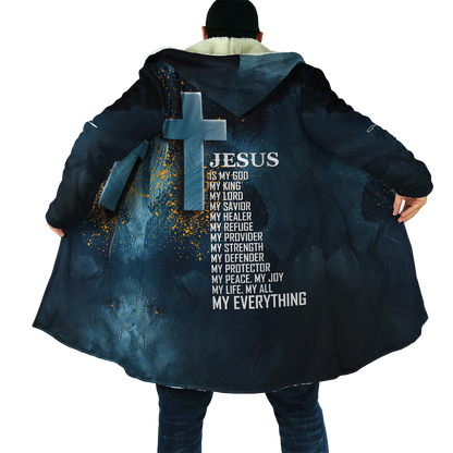 Premium Unisex Hoodie Easter Day Christian Jesus No8 ML Jesus Is My Everything