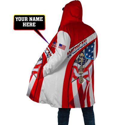 American Army Personalize 3D All Over Hoodie