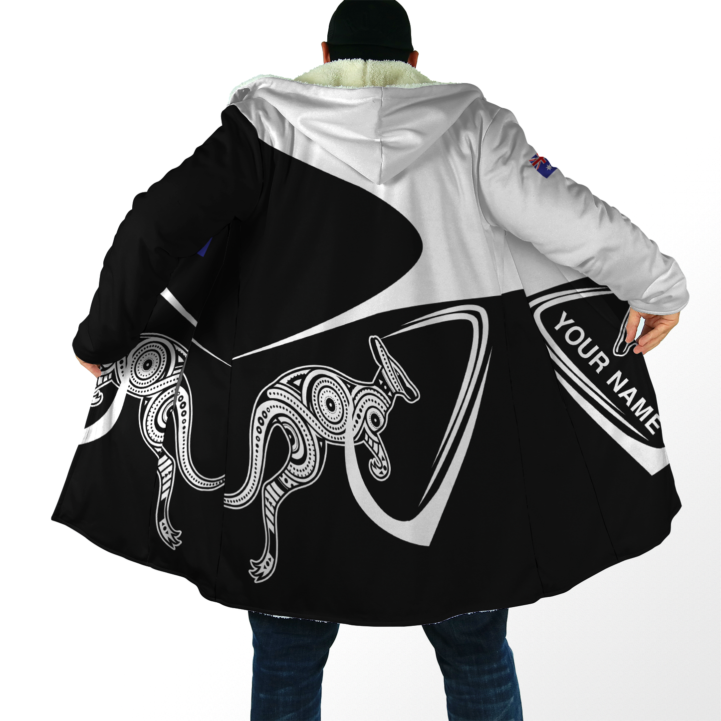 Premium Unisex Hoodie Aboriginal Australia Custom Name ML