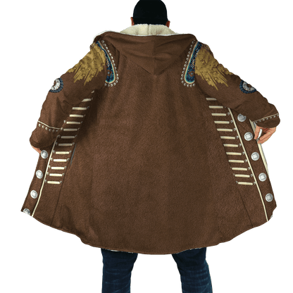 Cowboy Jacket No20 Cosplay 3D Over Printed Unisex Deluxe Hoodie ML