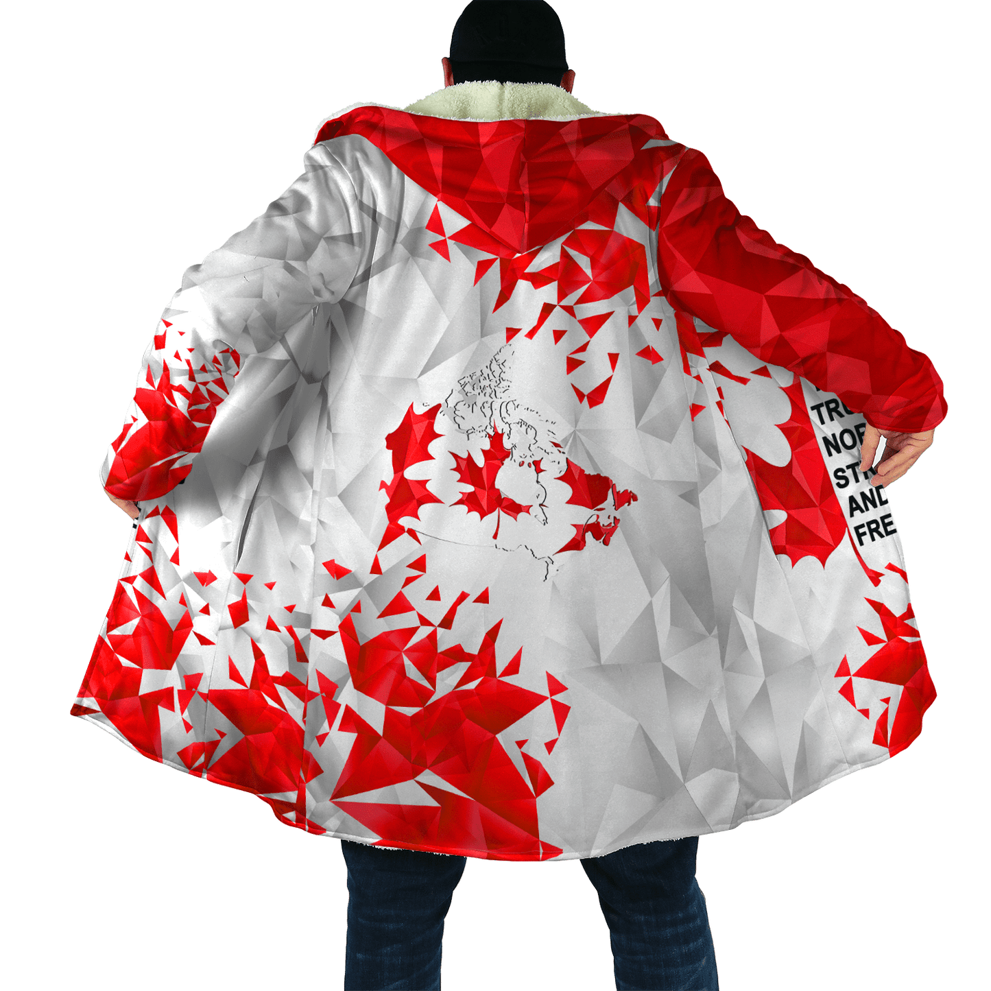 Canada Day No25 Premium Unisex Hoodie Maple Leaf
