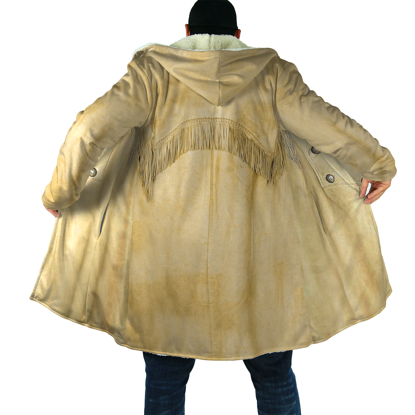 Cowboy Jacket No30 Cosplay 3D Over Printed Unisex Deluxe Hoodie ML
