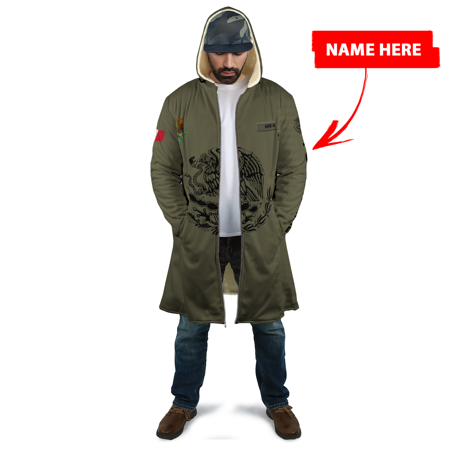 Mexican Customize 3D All Over Printed Unisex Hoodie