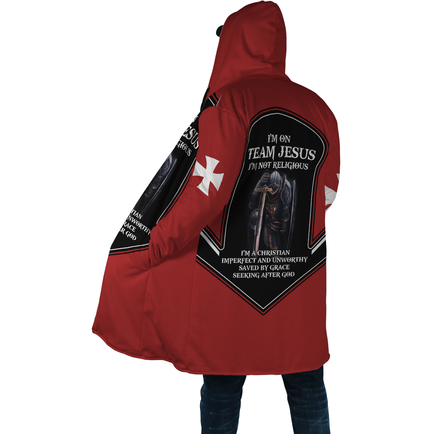 Premium Unisex Hoodie 3D All Over Printed Easter Day Christian Jesus No10 ML