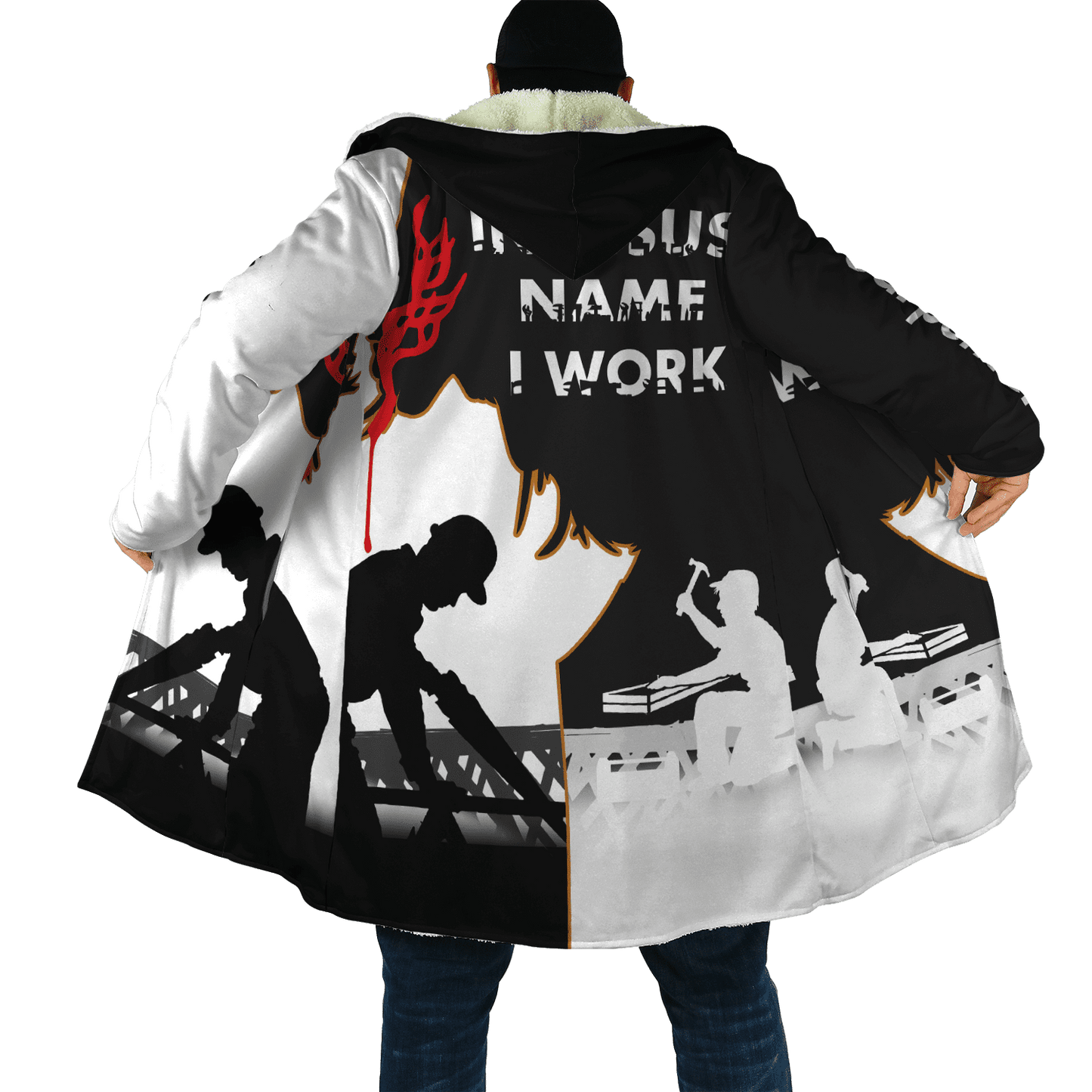 Personalized Name Carpenter 3D All Over Printed Unisex Shirts In Jesus Name I Work