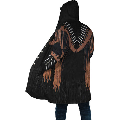 Cowboy Jacket No19 Cosplay 3D Over Printed Unisex Deluxe Hoodie ML