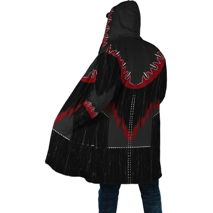 Cowboy Jacket No7 Cosplay 3D Over Printed Unisex Deluxe Hoodie ML