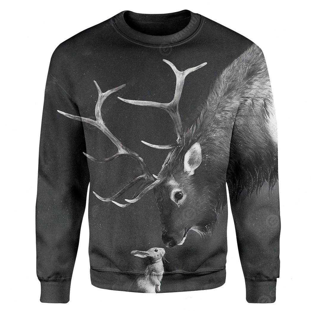 Friend's Deer Printed 3D All Over DC044 - Amaze Style™-Apparel