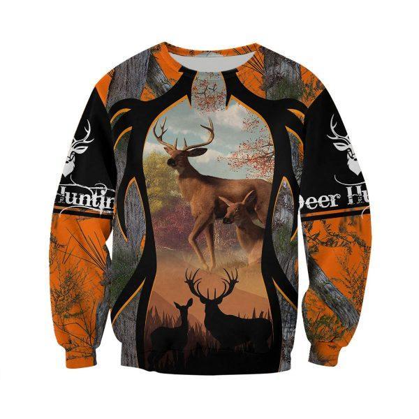 Deer Hunting 3D All Over Printed Shirts for Men and Women TT121102 - Amaze Style™-Apparel