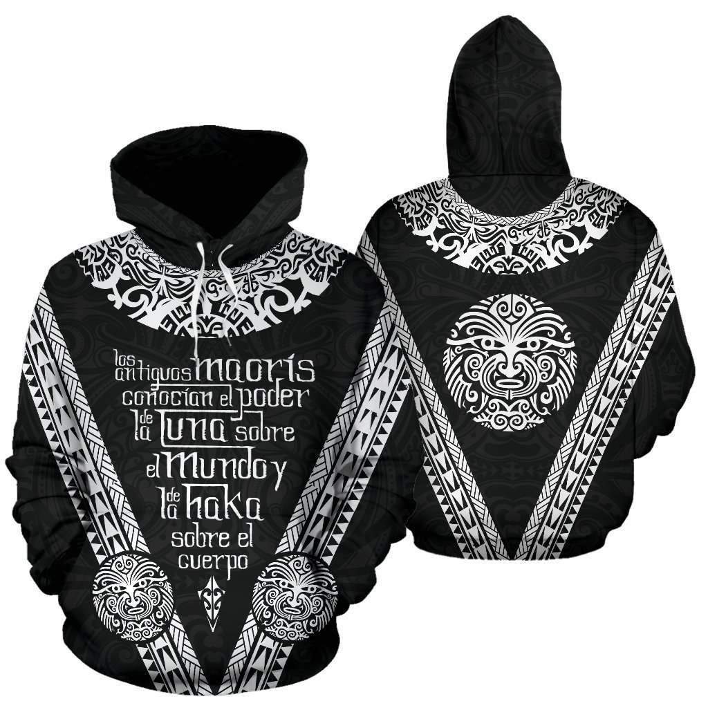 Los Maoris Haka with Moko Hoodie HC2501 - Amaze Style™-Apparel