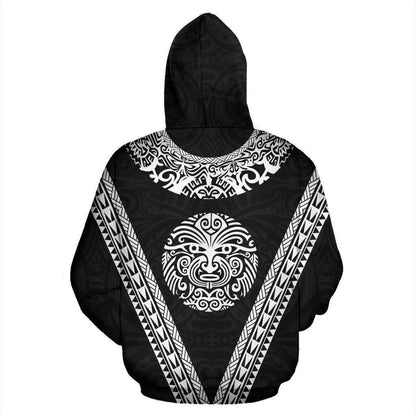 Los Maoris Haka with Moko Hoodie HC2501 - Amaze Style™-Apparel