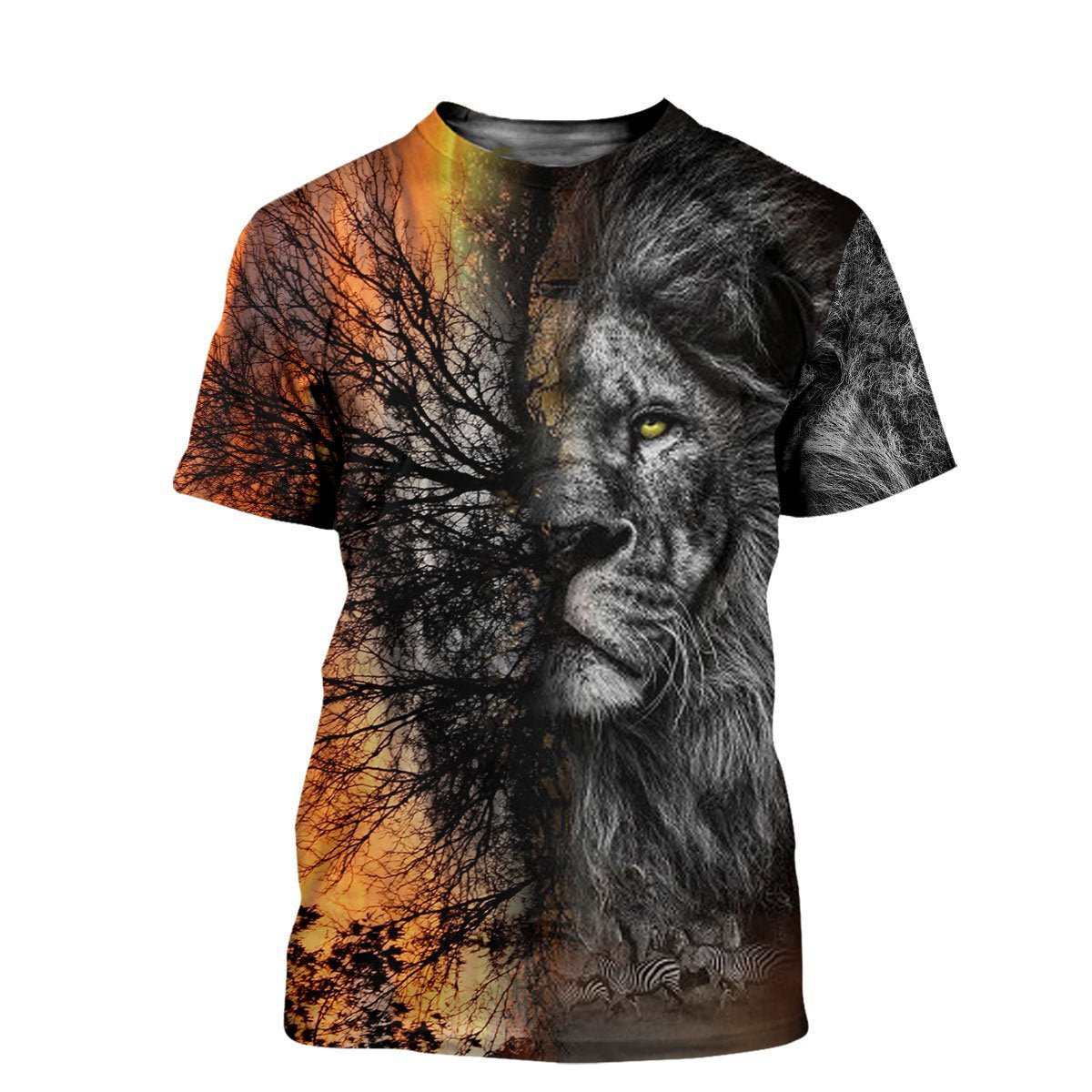 Love Lion King 3D all over printed shirts for men and women HC28004 - Amaze Style™-Apparel