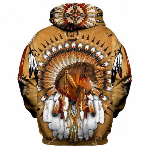 Premium Native Horse 3D All Over Printed Unisex Shirts