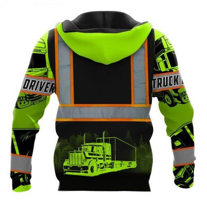 Personalized Name Trucker 3D All Over Printed Unisex Shirts
