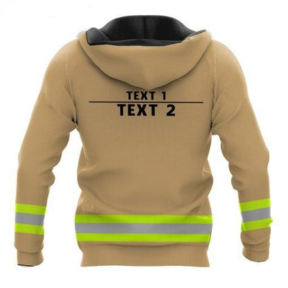 Personalized Name Firefighter 3D All Over Printed Unisex Shirts