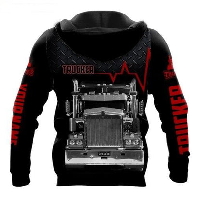 Personalized Name Trucker 3D All Over Printed Unisex Shirts