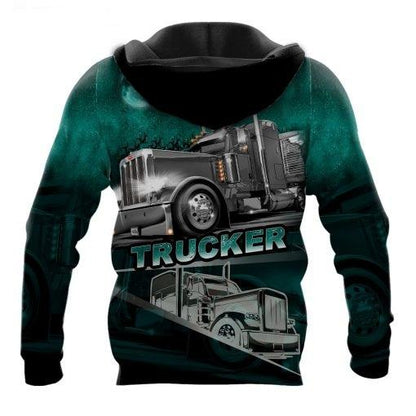 Personalized Name Trucker 3D All Over Printed Unisex Shirts