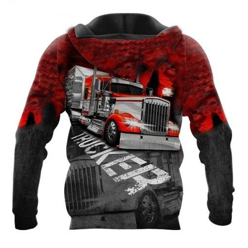 Personalized Name Trucker 3D All Over Printed Unisex Shirts