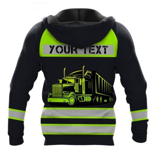 Personalized Name Trucker 3D All Over Printed Unisex Shirts