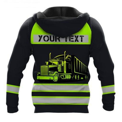 Personalized Name Trucker 3D All Over Printed Unisex Shirts