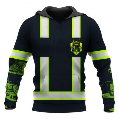 Personalized Name Trucker 3D All Over Printed Unisex Shirts