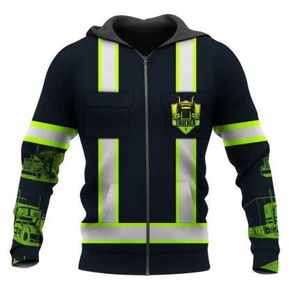 Personalized Name Trucker 3D All Over Printed Unisex Shirts