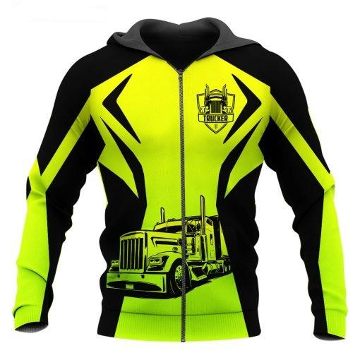 Premium Trucker 3D All Over Printed Unisex Shirts