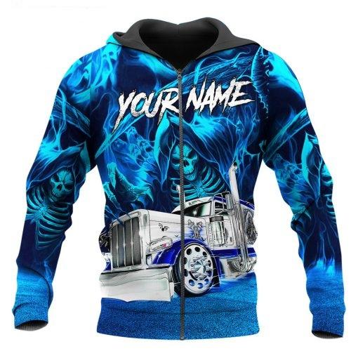 Personalized Name Trucker 3D All Over Printed Unisex Shirts
