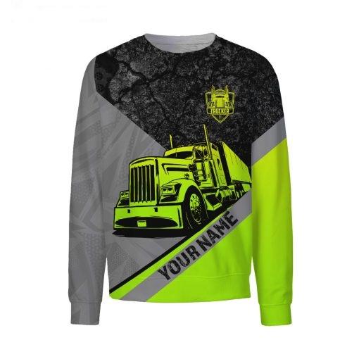 Personalized Name Trucker 3D All Over Printed Unisex Shirts