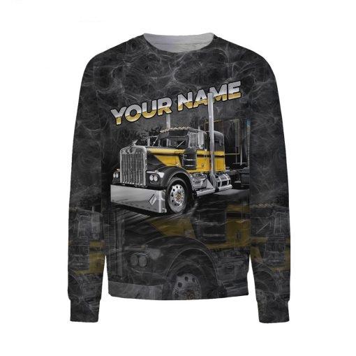 Customize Name Trucker 3D All Over Printed Unisex Shirts