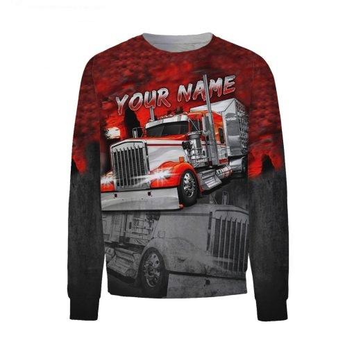 Personalized Name Trucker 3D All Over Printed Unisex Shirts