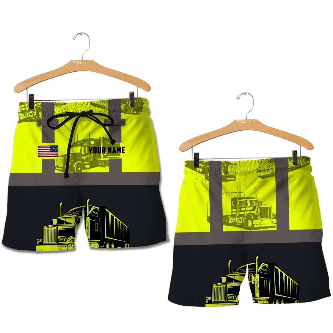 Personalized Trucker 3D All Over Printed Shirts For Men And Women TN
