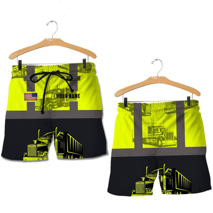 Personalized Trucker 3D All Over Printed Shirts For Men And Women TN