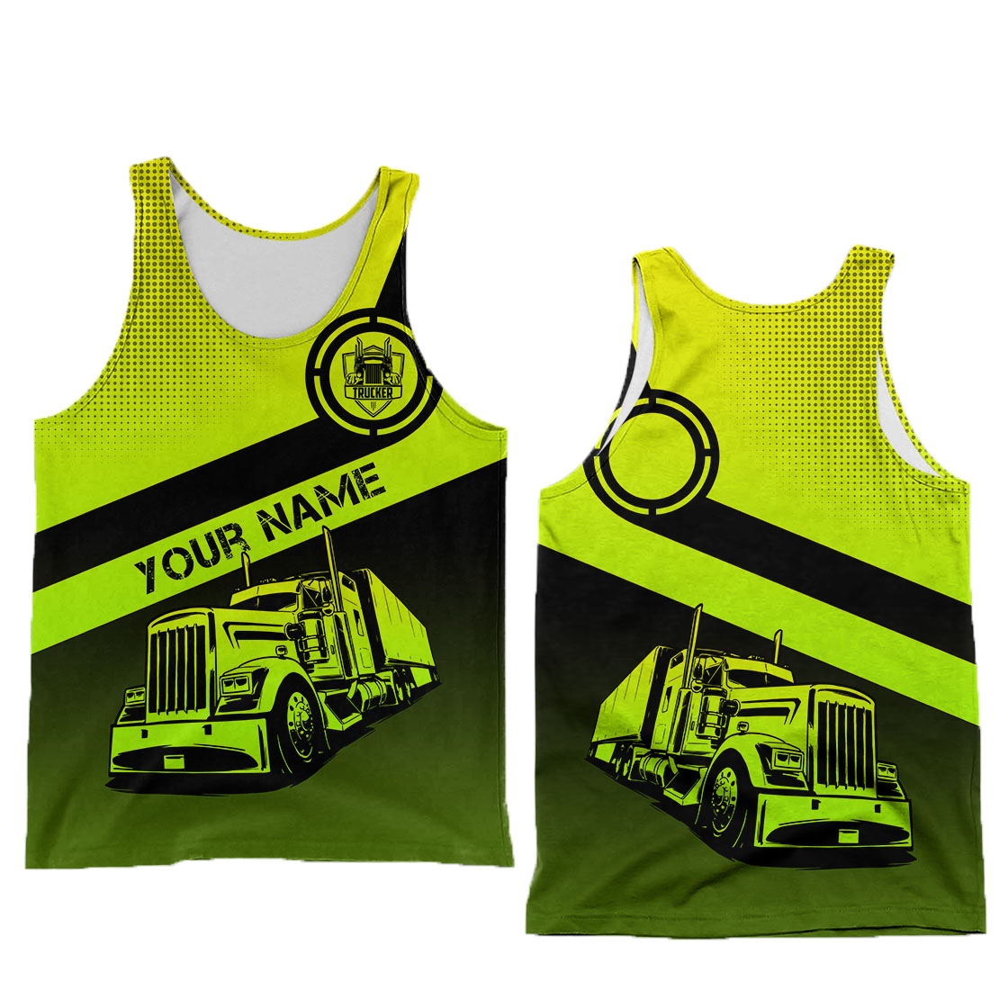 Personalized Trucker 3D All Over Printed Unisex Shirts TN