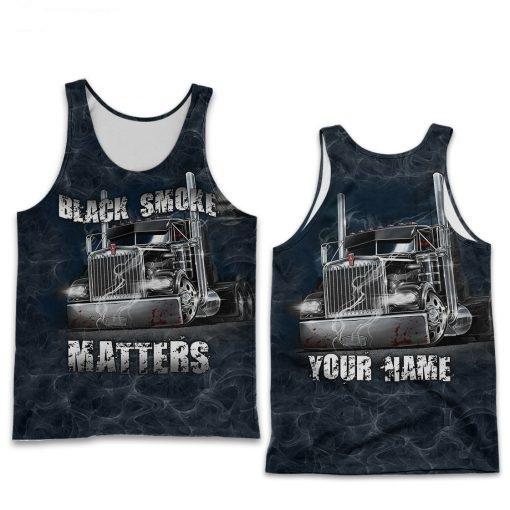 Personalized Name Trucker 3D All Over Printed Unisex Shirts