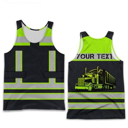 Personalized Name Trucker 3D All Over Printed Unisex Shirts