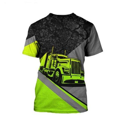 Personalized Name Trucker 3D All Over Printed Unisex Shirts